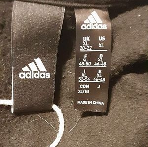 Adidas zipped hoodie